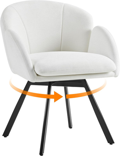 Swivel tub chair flower - flower, shape