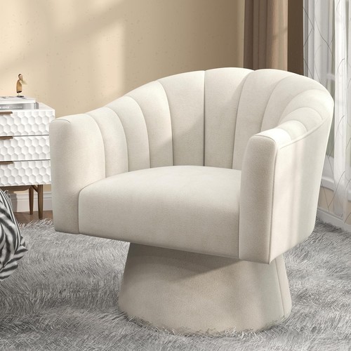 Rustic swivel accent chair - rustic,
