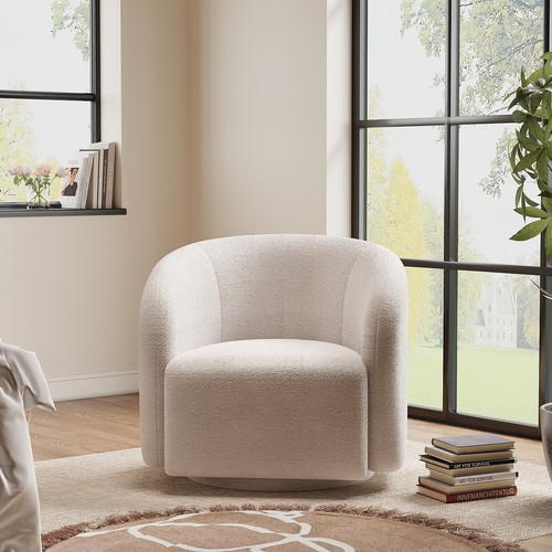 Large round swivel cuddle - round,
