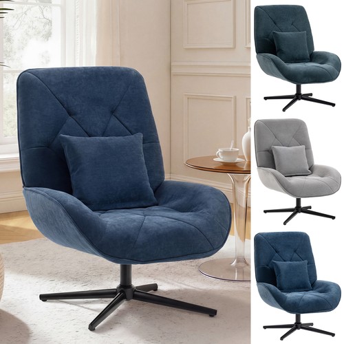 Swivel accent chair chenille - chair,,