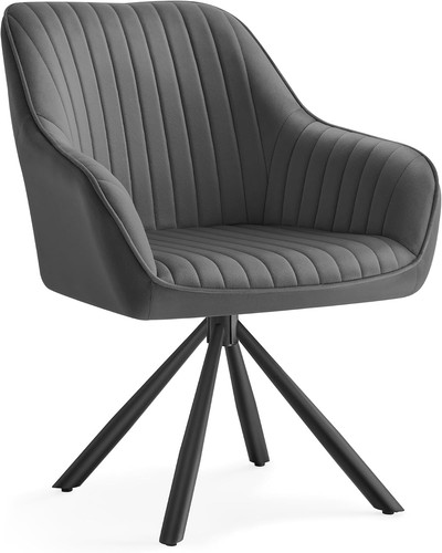 Dining chair swivel velvet - swivel,