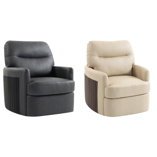 Homcom 360 swivel accent - homcom,