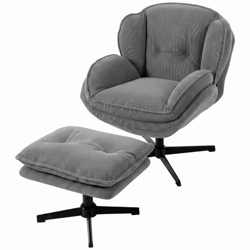 Armchair with adjustable - with,