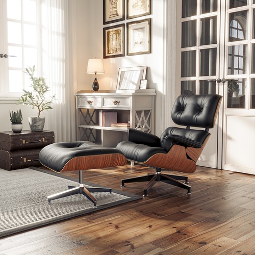 Tall eames lounge chair and - lounge,