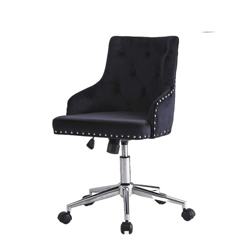 Modern velvet office swivel - velvet,