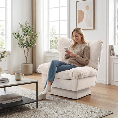Oversized 360 swivel accent - oversized, 360°