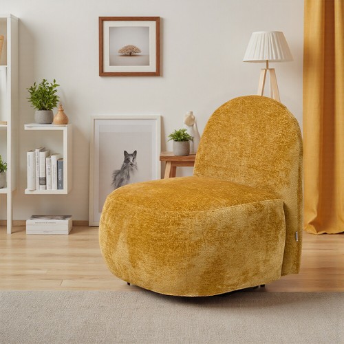 Rotating chair sofa chenille - chair,