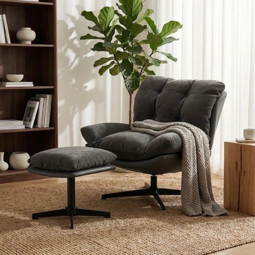 Swivel accent chair with - chair,