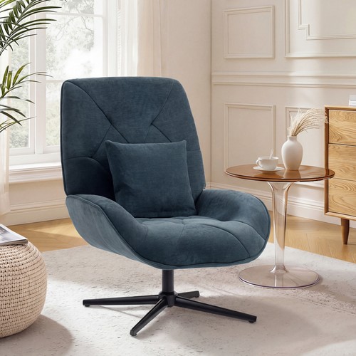 Homcom swivel accent - accent, chair