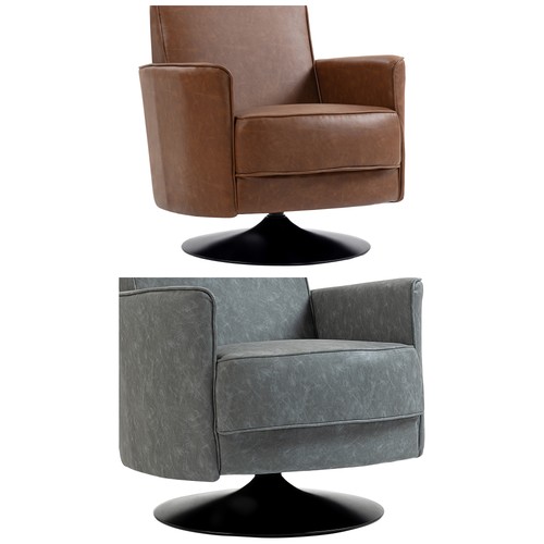Homcom swivel accent - accent, chair