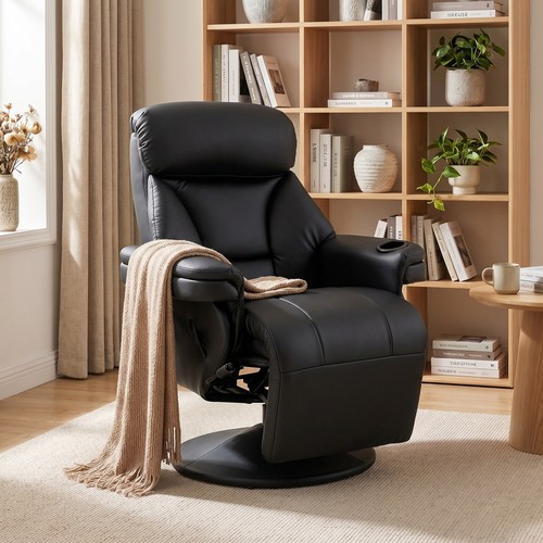 Homcom upholstered reclining - homcom,